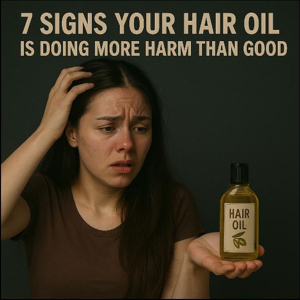 7 Signs Your Hair Oil Is Doing More Harm than Good